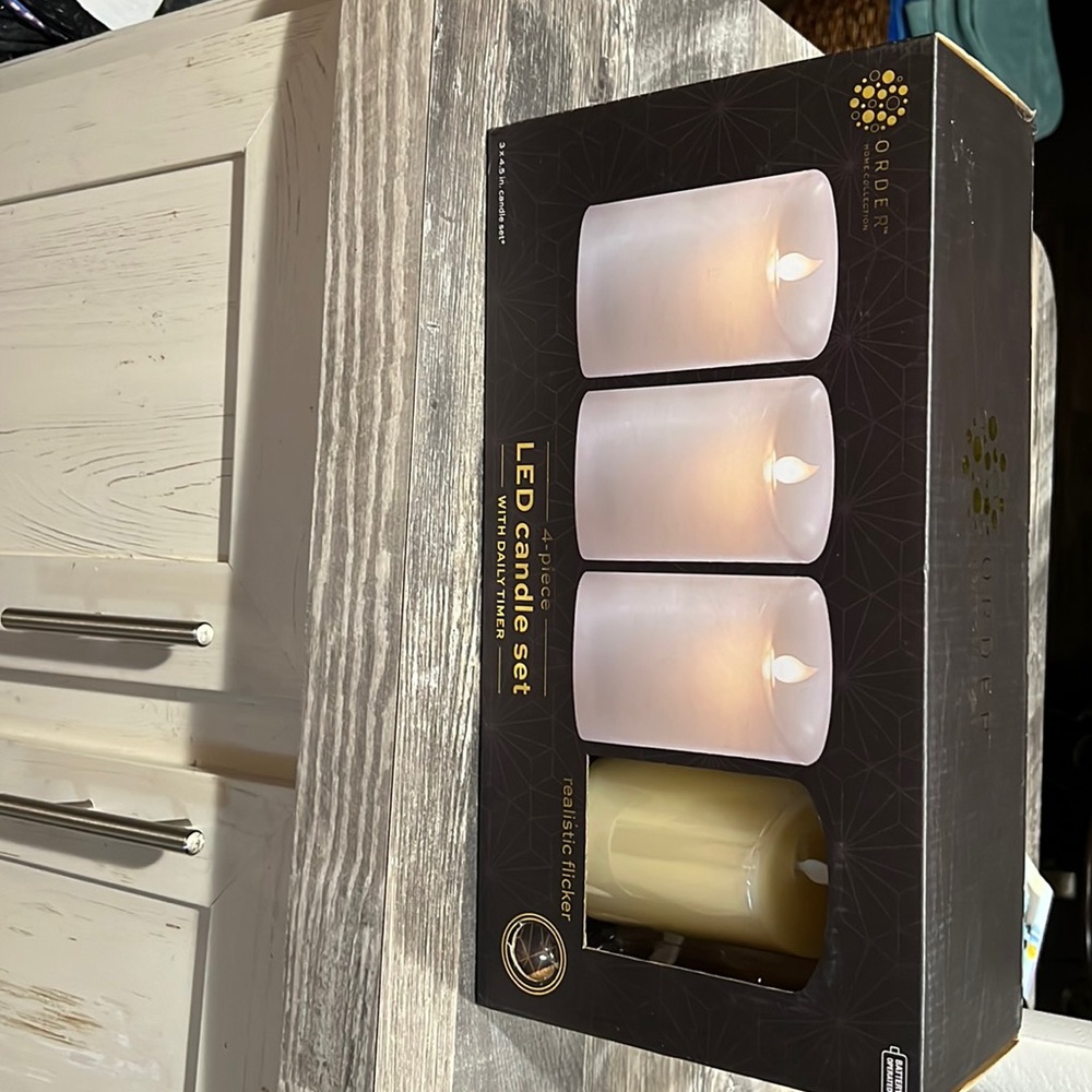 Led candle set